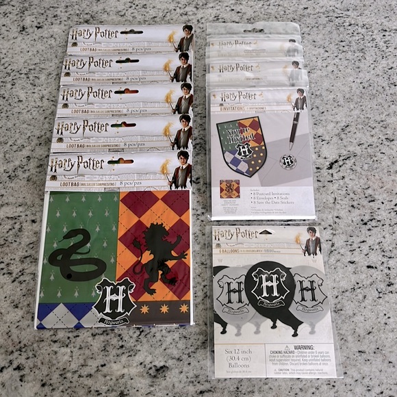 Warner Bros. Party Supplies Harry Potter Birthday Supplies Poshmark